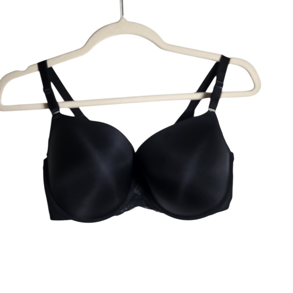 Torrid Curve 360 Back Smoothing T-Shirt Bra Black 40DDD 11576753